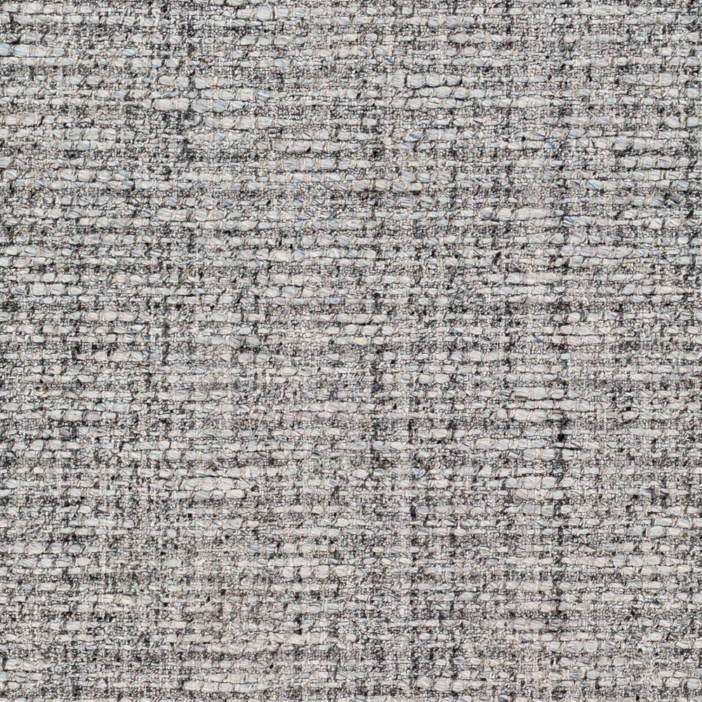 Surya Valeria 2' X 3' Handmade Rug – Luxurious Fringe Design, Soft Polyester-wool Blend, Modern Style Decor Light Slate Wool,Viscose,Polyester Vae2301-23