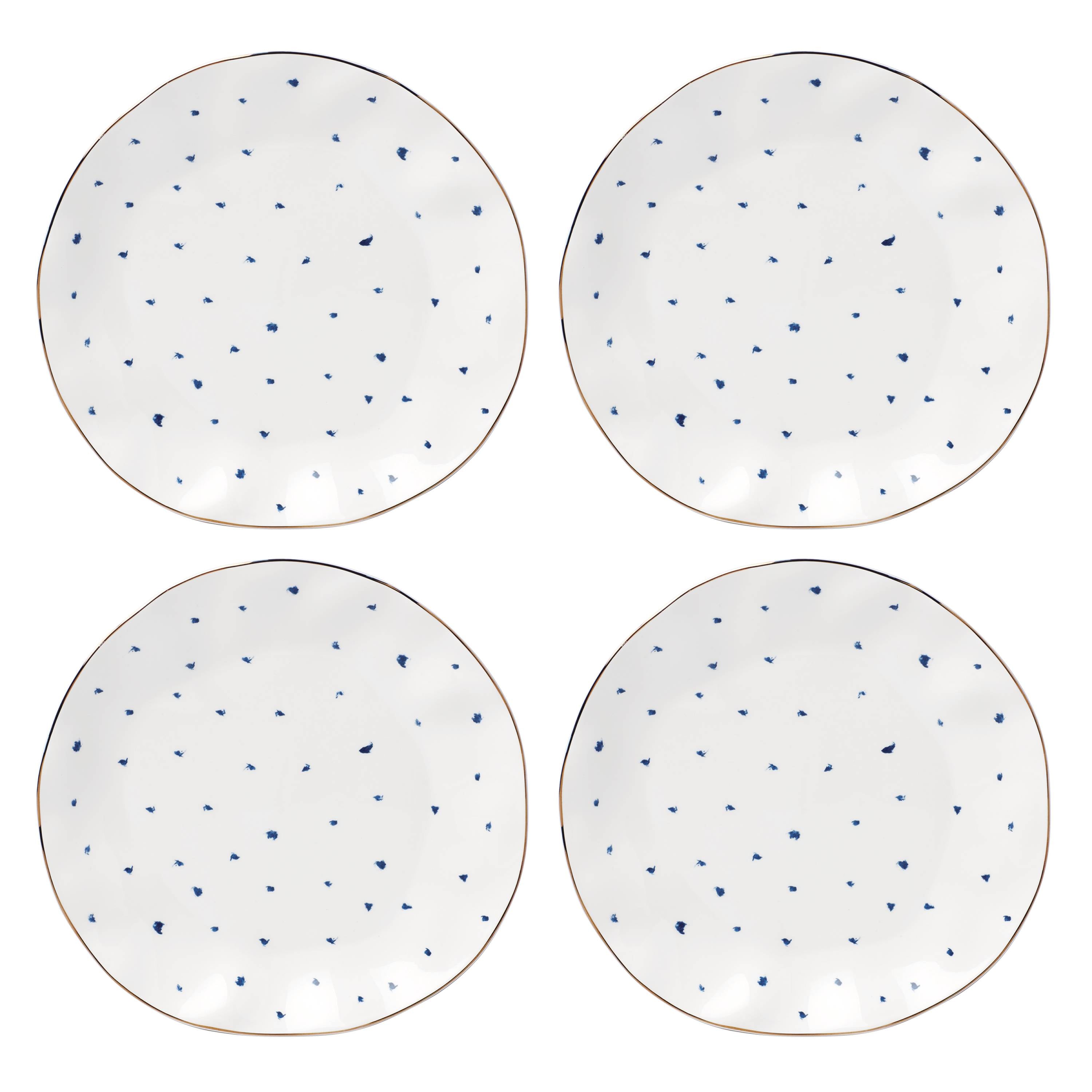 Blue Bay 4-Piece Dinner Plate Set - Thumbnail 2