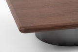 VIG Furniture Modrest Valley - Modern Walnut + Titanium Coffee Table VGIP-ST798-A