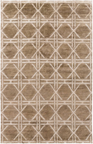 Surya Vanderbilt 2' X 3' Handmade Viscose Rug - Luxurious, Timeless Elegance With Unique Character For Your Home Charcoal Viscose Van1004-23
