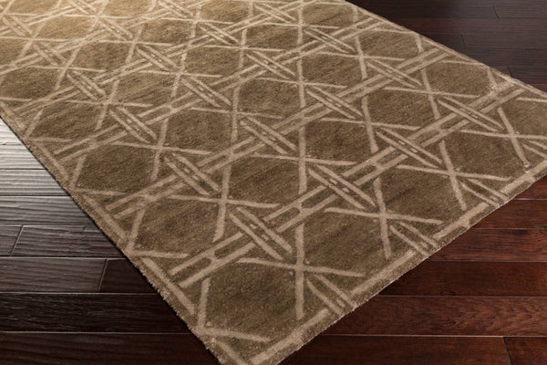 Surya Vanderbilt 2' X 3' Handmade Viscose Rug - Luxurious, Timeless Elegance With Unique Character For Your Home Charcoal Viscose Van1004-23