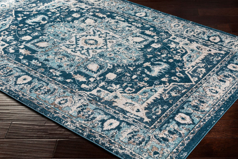 Livabliss Varanasi Traditional Machine Woven Polypropylene Accent Rug for Entryway or Bedroom VAR2307-23