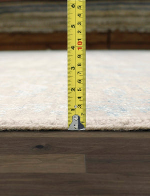 Pasargad Home Transitional Collection Hand-knotted Bamboo Silk & Wool Area Rug For Modern Elegance   Vase-4423 9x12