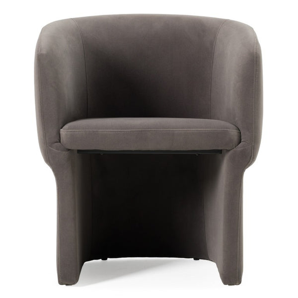VIG Furniture Vassar Grey Velvet Dining Chair With Plush Foam Cushioning, Sturdy Contemporary Design For Everyday Use VGEU-MC-9707CH-A-G-DC