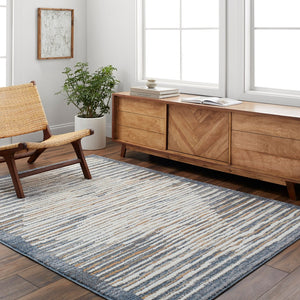 Livabliss Valet Machine Woven High Pile Polyester Area Rug Soft Plush Transitional Living Room VAT2304-537
