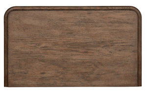 Hooker Furniture Americana Vintage-Inspired Three-Drawer Nightstand With Two-Tone Distressed Finish And Self-Closing Drawers Whites/Creams/Beiges 7050-90016-02