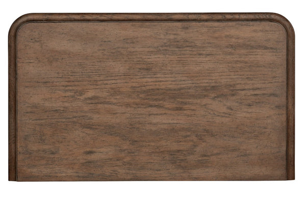 Hooker Furniture Americana Vintage-Inspired Three-Drawer Nightstand With Two-Tone Distressed Finish And Self-Closing Drawers Whites/Creams/Beiges 7050-90016-02