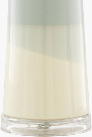 Surya Vaughn Elegant 29" Accent Table Lamp - Classic Design For Traditional Living Spaces, Easy Care! Body, Pale Blue Ceramic,Acrylic,Linen,Cotton,Iron Vau-001