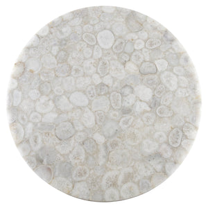 Bernhardt Bernhardt Ornella Agate Dining Table With Star Dust X-Aluminum Base — Sculptural Modern Centerpiece K1998