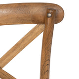 Wooden Cross Back Counter Stool EFS81570 Park Hill