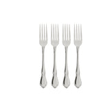 Oneida Chateau 18/10 Stainless Steel Dinner Forks, 4-Piece Set with Mirror Finish