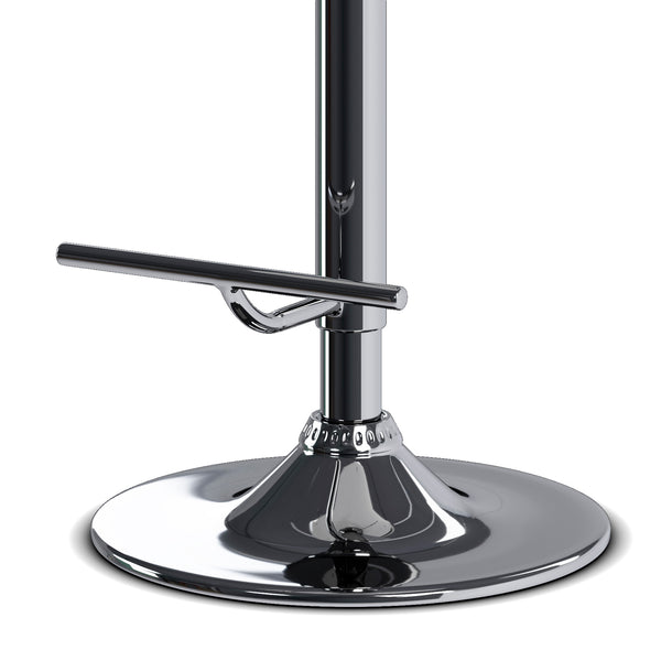 English Elm Marana - Stylish Adjustable Swivel Bar Stool In Distressed Grey For Modern Kitchens & Bars B136P158927