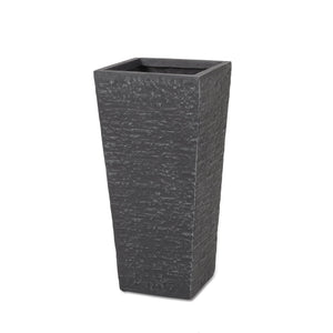English Elm Mgo Concrete Tall Column Planter Handcrafted Outdoor Vertical Garden Accent Piece 73344.00