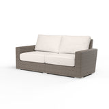 Coronado Loveseat in Canvas Natural w/ Self Welt SW2101-22-5404 Sunset West