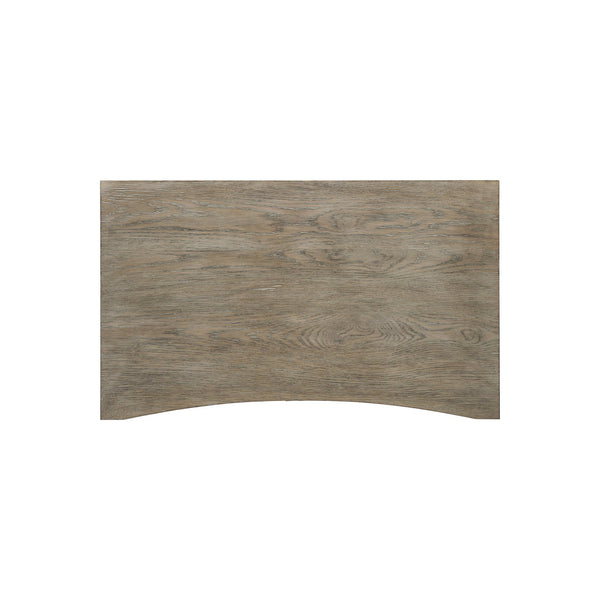 Bernhardt Bernhardt Albion Nightstand With Pewter Finish, Knotty White Oak, Usb Charging & Soft-Close Drawers 311216