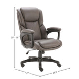Parker House Parker Living - Desk Chair Grand Slam Mocha 85% Polyester, 15% PU (W) DC#316-GSM