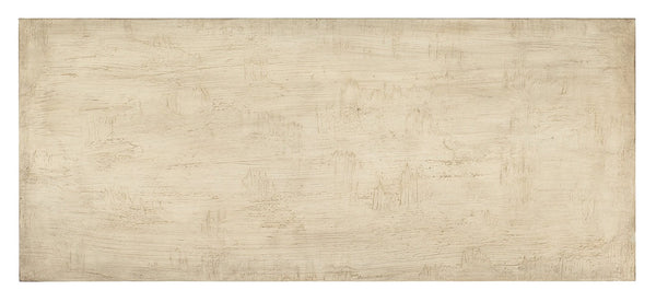 Hooker Furniture Melange Textured Cream Three-Drawer Chest With Antique Pewter Pulls, Distressed Maple Veneer Storage 628-85652-05