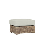 Havana Ottoman in Canvas Granite w/ Self Welt SW1701-OTT-5402 Sunset West