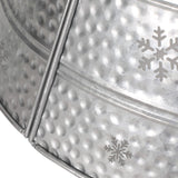 Christopher Knight Home® - Noble House - Wolfeboro Metal Christmas Tree Collar, Silver