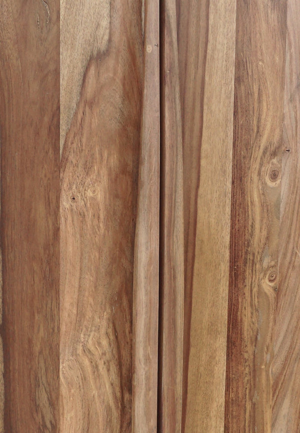 Porter Designs Porter Fusion Solid Sheesham Wood Bar Cabinet – Unique Mid Century Design For Stylish Home Storage Light Brown Wood 07-117-30-6734n