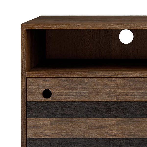 English Elm Clarkson Rustic Tv Stand - Handcrafted Acacia Wood, Mid-Century Design, Fits Tvs Up To 60" B136P158780