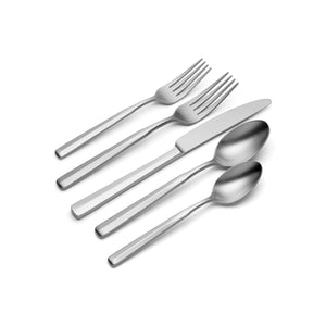 Lenox Oneida Ryder Satin 20-Piece Flatware Set Metallic, STAINLESS METAL 897334