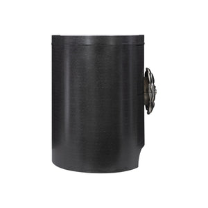 Bernhardt Bernhardt Figured Onyx Silhouette Nightstand With Soft-Close Drawers & Camellia Pulls, 35.25"W 307228