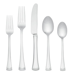 Lenox Portola Mirror 20-Piece Flatware Set, Service for 4 Metallic, STAINLESS METAL 896631