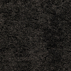 Livabliss Verde Plush Polyester Runner Rug for Hallways Entryways and Bedside Modern Decor Black 9'2" x 12' VDE2303-9212