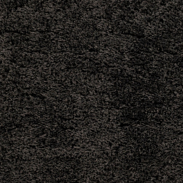 Livabliss Verde Plush Polyester Runner Rug for Hallways Entryways and Bedside Modern Decor Black 9'2" x 12' VDE2303-9212