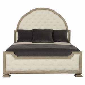 Bernhardt Santa Barbara Upholstered King Tufted Panel Bed K1116