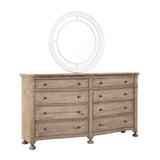 Higgins Street 8-Drawer Dresser Brown with Woodland Stone Finish P349100 Pulaski Furniture