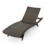 Christopher Knight Home® - Noble House - Thira Outdoor Wicker Chaise Lounge Chair - Set Of 2