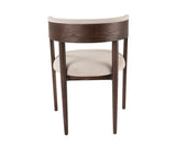 VIG Furniture Modrest Vegas - Modern Beige Velvet + Walnut Oak Dining Chair (Set of 2) VGME-VEGAS-DCHR