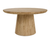 Modrest Velma - Modern Travertine Marble Coffee Table