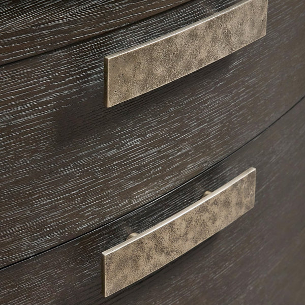 Bernhardt Bernhardt Geneve Wire-brushed Oak Nightstand with Soft-close Drawers and Usb Charging 34" W x 20" D x 29" H 392232
