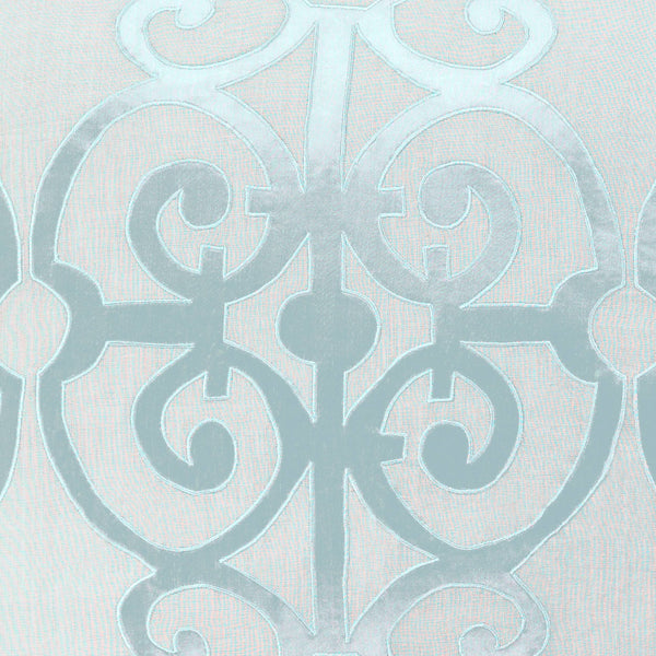 Surya Versaille Ver-6000 Sham - Timeless Elegance In Woven Polyester & Linen For Your Traditional Bedroom Pale Blue Linen,Polyester,Linen,Polyester Ver6000-es