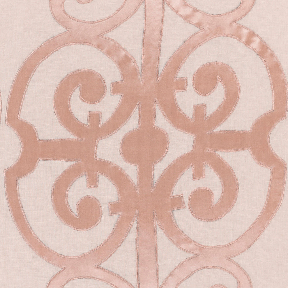 Surya Versaille Ver-6000 Sham - Timeless Elegance In Woven Polyester & Linen For Your Traditional Bedroom Pale Pink Linen,Polyester,Linen,Polyester Ver6001-s