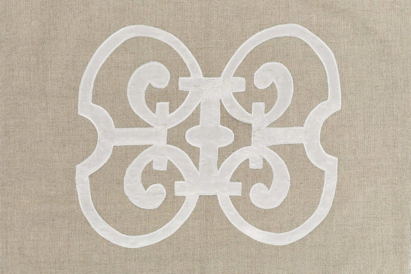 Surya Versaille Luxurious Duvet Set 88"W X 92"L - Timeless Design With Elegant Craftsmanship & Comfort Taupe Linen,Polyester,Linen,Polyester Ver6005-fqset