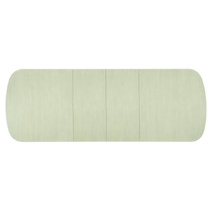 Bernhardt Bernhardt East Hampton Cerused Linen Dining Table With Two 20" Leaves, Two-Pedestal Neo-Traditional Design K1429