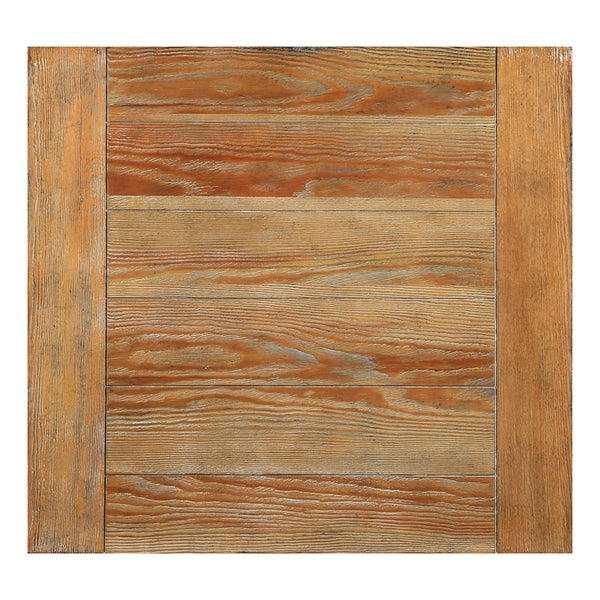 Homelegance By Top-Line Sammson Baluster Reclaimed Wood End Table Light Natural Pine