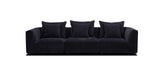 Parker House Parker Living Recess - Reptile Blue 5 Piece Modular Sectional Reptile Blue 100% Polyester SREC-PACK5A-RPBL