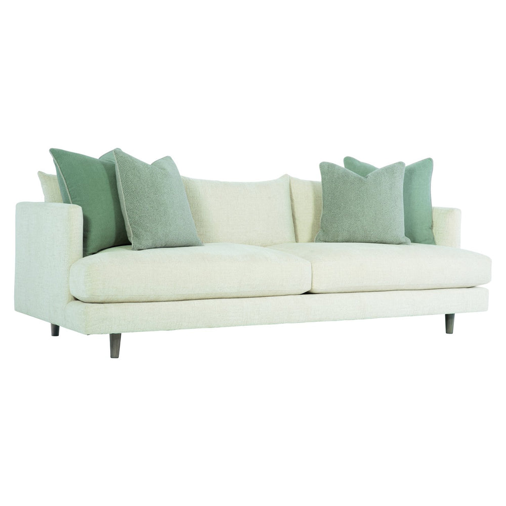 Bernhardt Bernhardt Colette Sofa: Art Deco Tuxedo Silhouette, Deep Feather-Down Seats, Generous 92" Scale - Made to Order P7427A