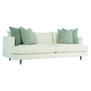 Bernhardt Bernhardt Colette Sofa: Art Deco Tuxedo Silhouette, Deep Feather-Down Seats, Generous 92" Scale - Made to Order P7427A
