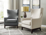 Steve Silver Roswell Linen Accent Chair w/ RW850ACB