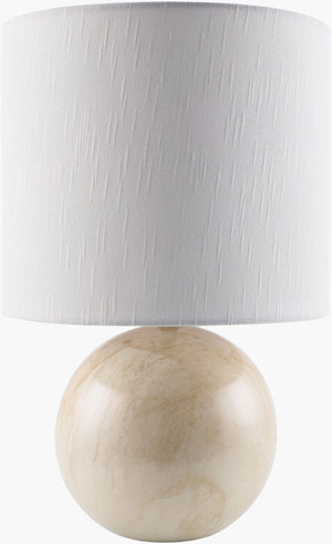 Livabliss Vogel Ceramic Base Table Lamp with Linen Shade for Contemporary Transitional Interiors VGL-002