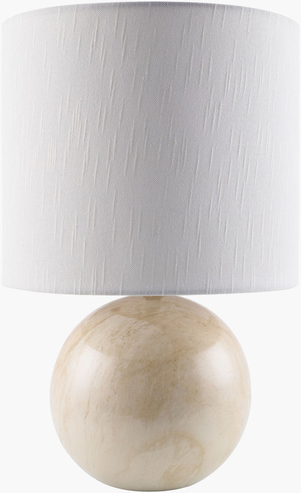 Livabliss Vogel Ceramic Base Table Lamp with Linen Shade for Contemporary Transitional Interiors VGL-002