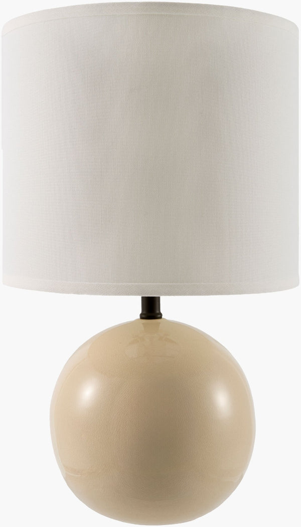 Livabliss Vogel Metal and Linen Table Lamp Warm Ambient Glow for Farmhouse or Rustic Decor VGL-007
