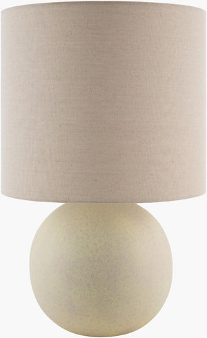 Livabliss Vogel Traditional Linen Shade Table Lamp with Metal Base for Nightstand or Console VGL-010