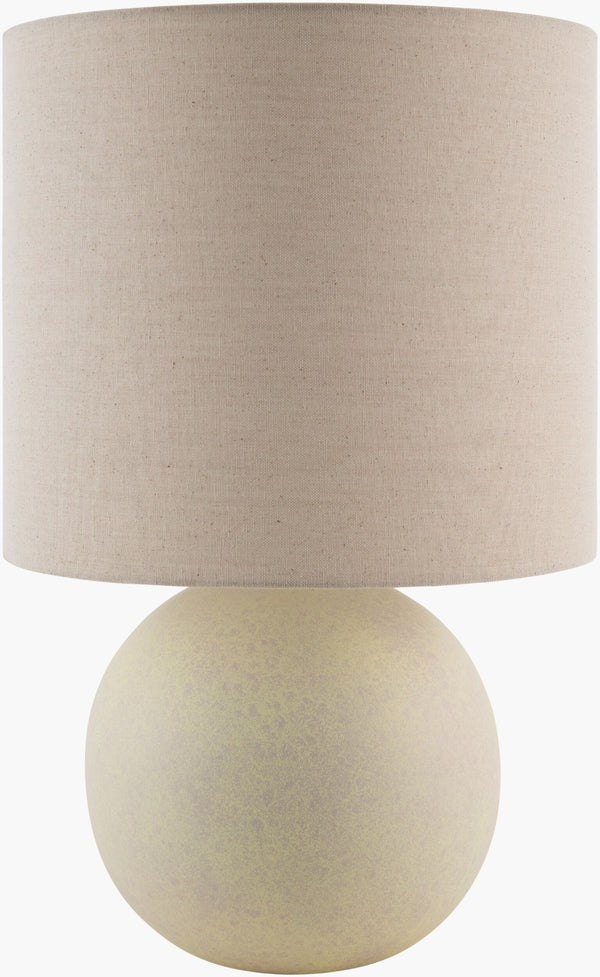 Livabliss Vogel Traditional Linen Shade Table Lamp with Metal Base for Nightstand or Console VGL-010